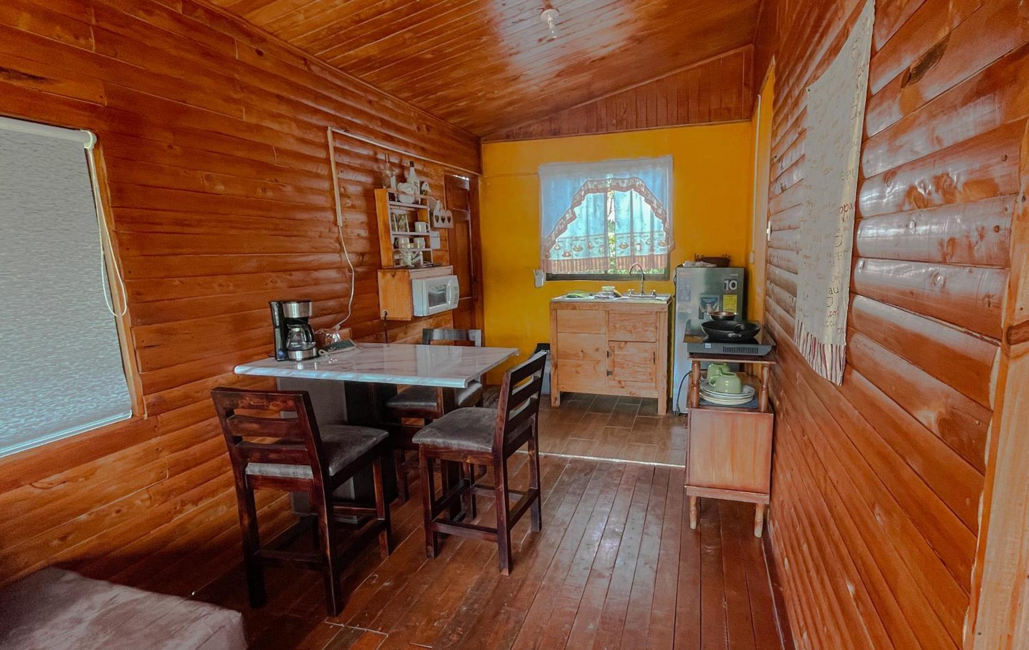 Cozy Woodcabin Santa María Esterno foto