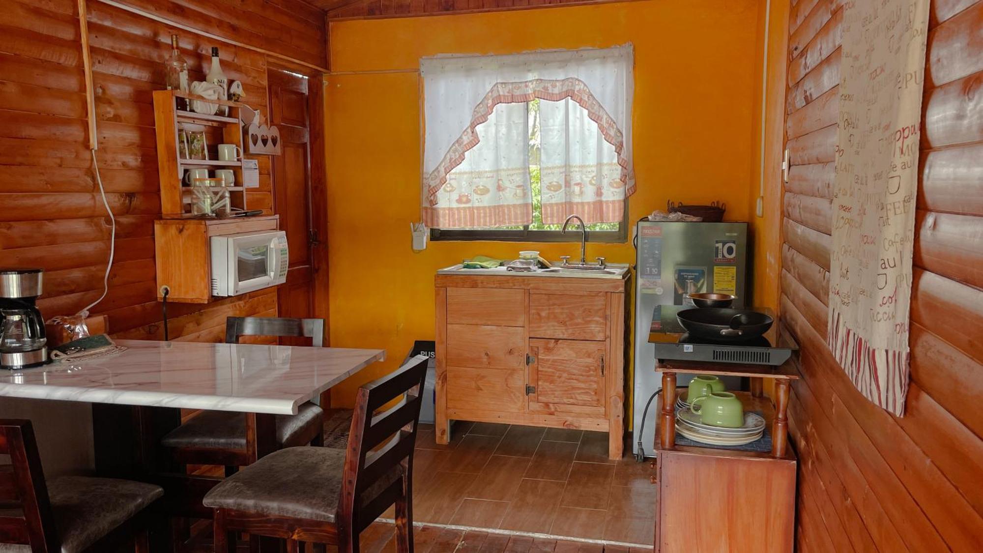 Cozy Woodcabin Santa María Esterno foto
